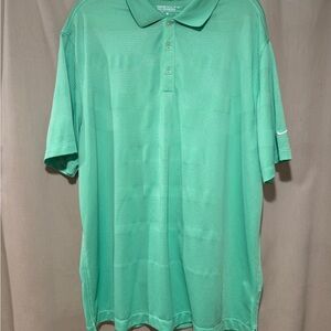 Nike Green Performance Golf Polo Shirt